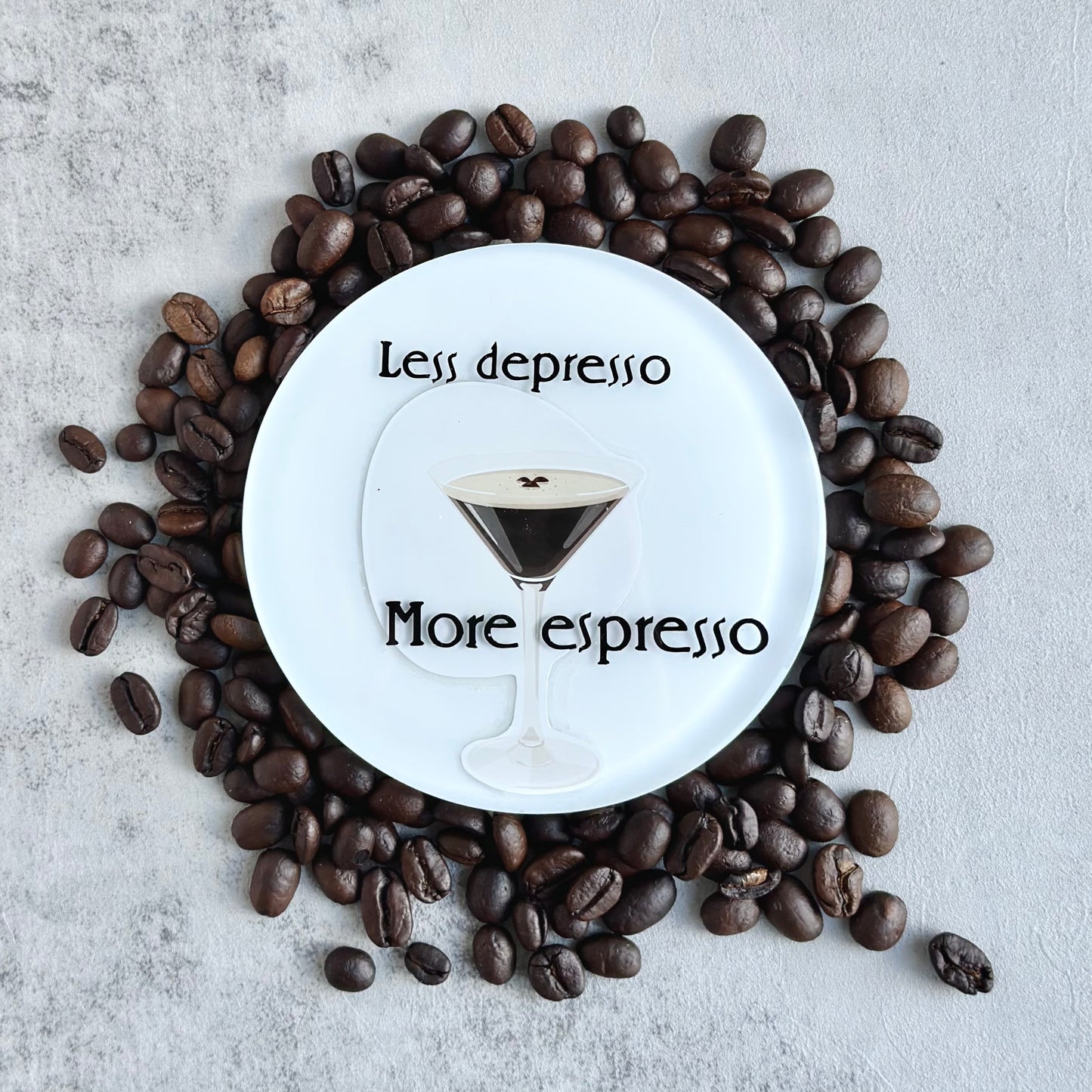 More Espresso Coaster