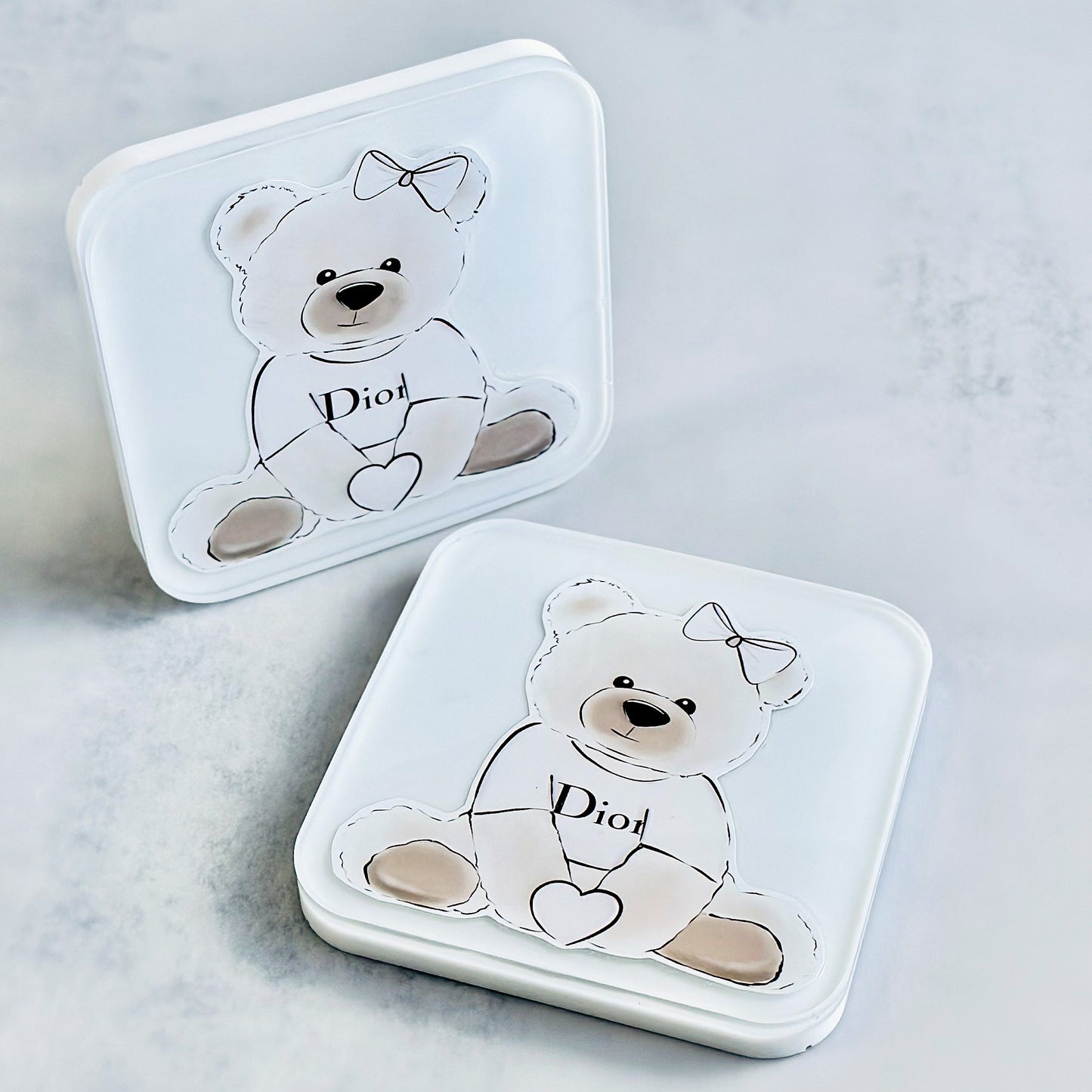 Teddy Bear | Set of 2 Coasters