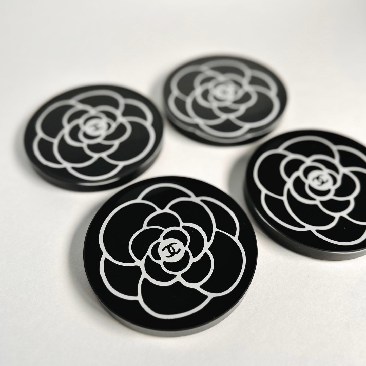 CC Camellia | Coaster Set of 4