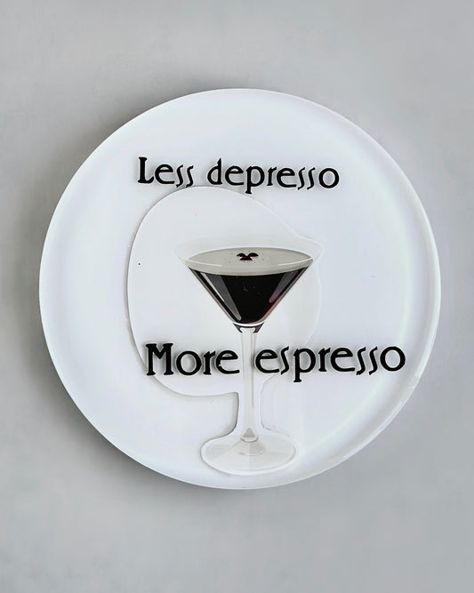 More Espresso Coaster